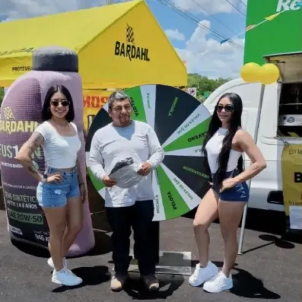 Activación BTL con ruleta y promotoras en punto de venta