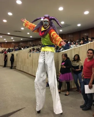 Zanquero de Eleganz durante un show